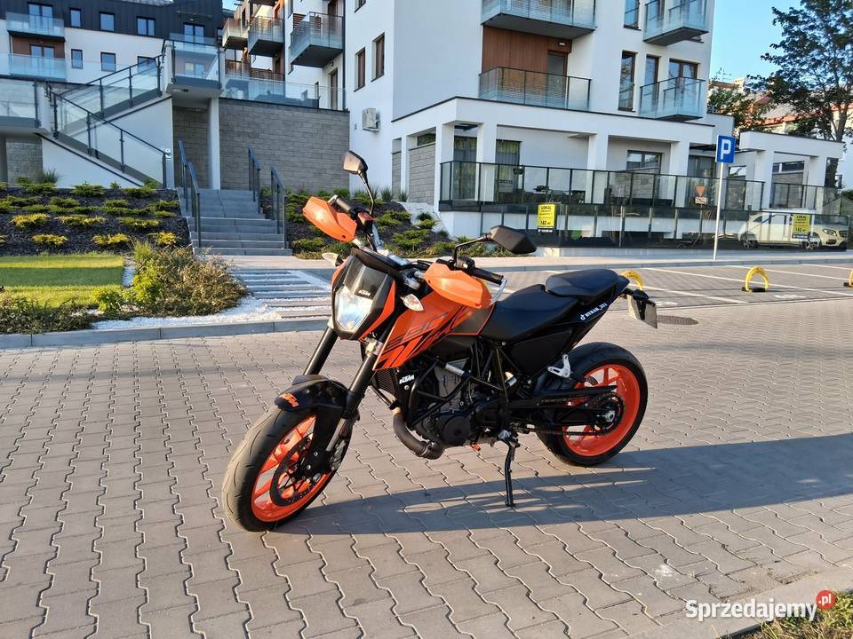 KTM 690 DUKE 2017r ABS Akrapovix nieuszkodzony mazowieckie Ługi Wielkie