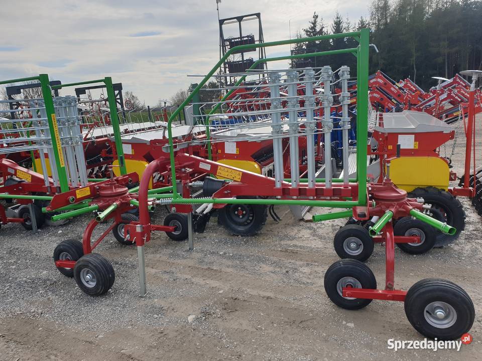 Zgrabiarka karuzelowa PROMAR do siana NOWA MOCNA nieuszkodzony Ustrzyki Dolne