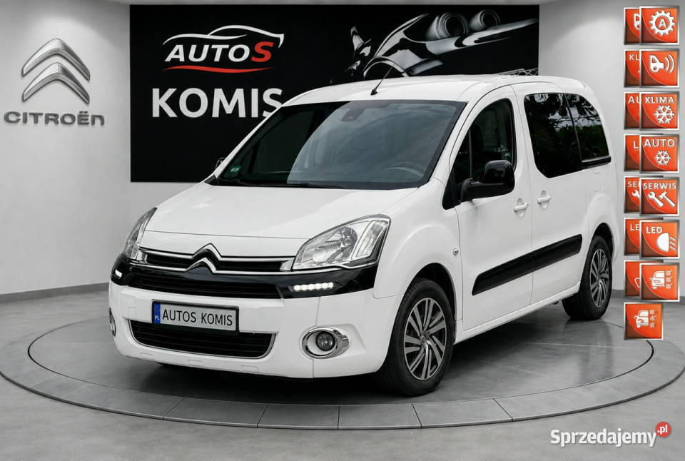 Citroen Berlingo Citroen Berlingo Lift 16 HDI 92 biały dolnośląskie Wrocław