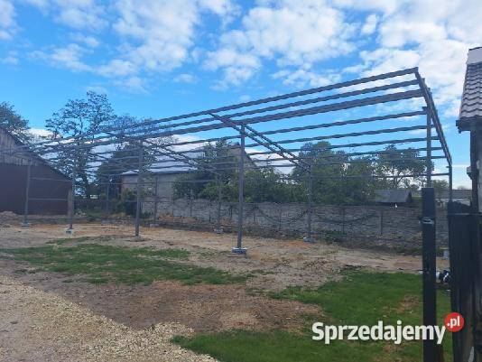 Wiata konstrukcja stalowa bez pozwolenia 6x12 sprzedam
