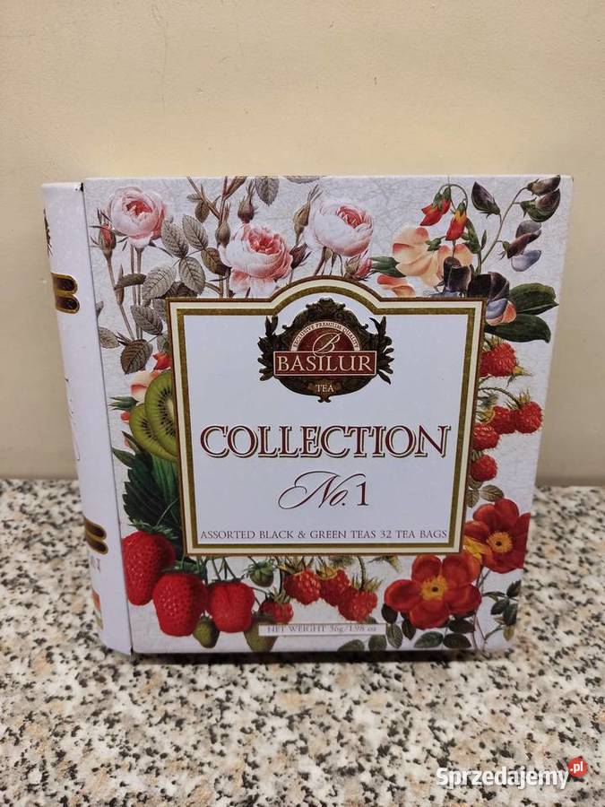 Basilur Collection No1 Opakowanie pudełko puszka opolskie