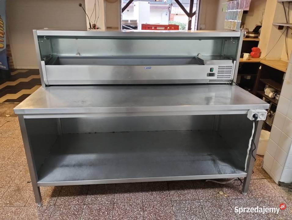 Stół gastronomiczny wyspa 190x90x90141 Słupia Kapitulna