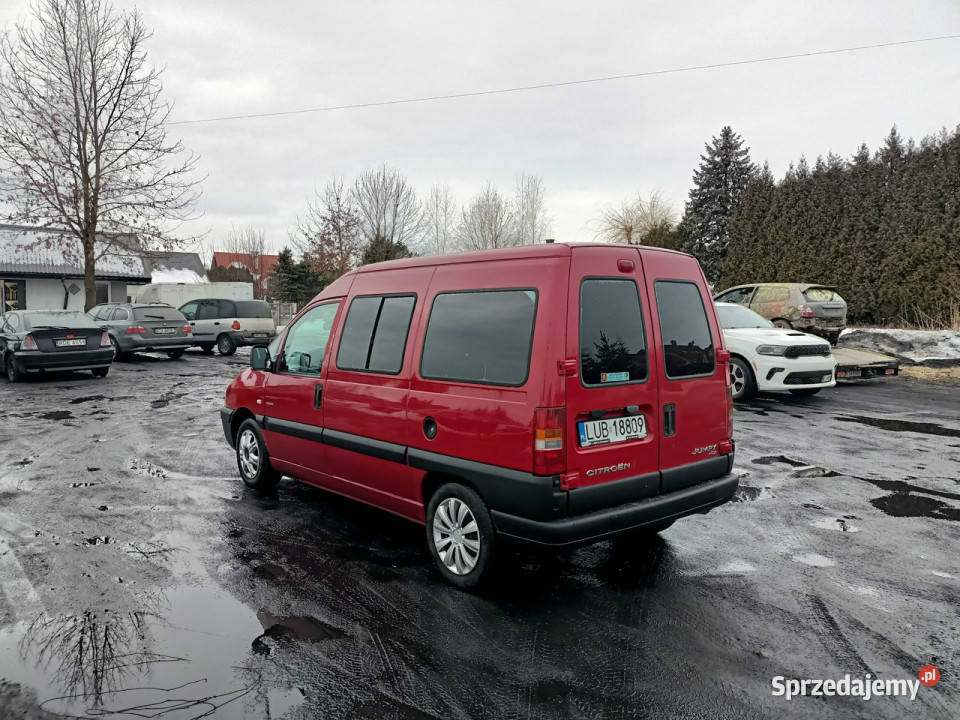 Citroen Jumpy Citroen Jumpy 20HDI 109 04r 6 Os Motoryzacja Tarnów