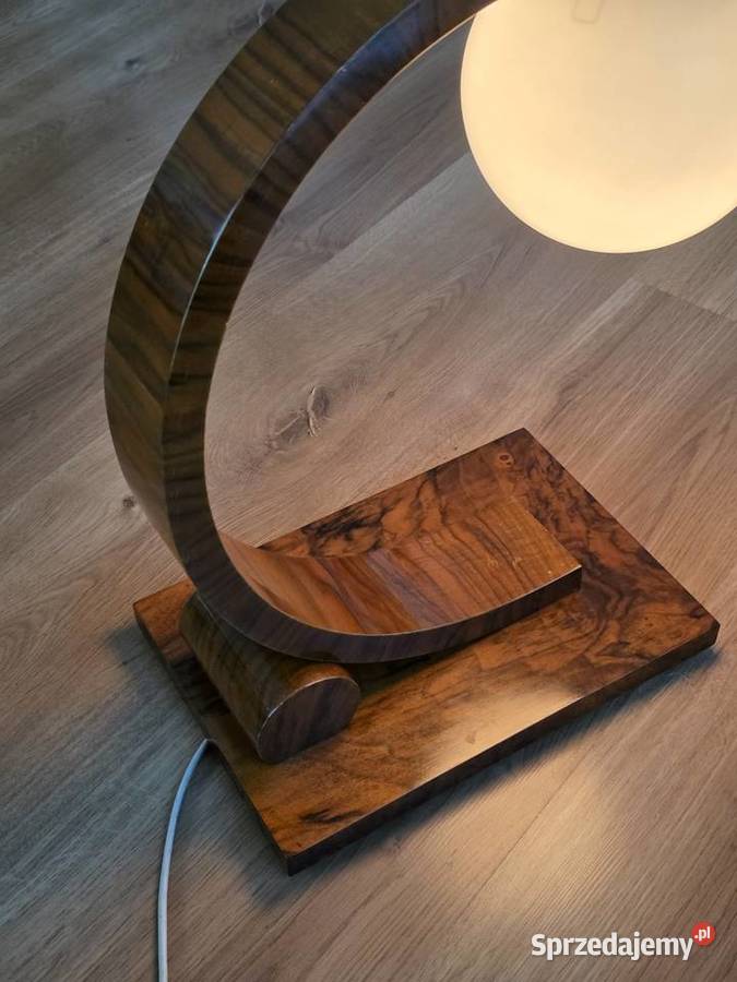 Lampka na biurko art deco małopolskie Myślenice