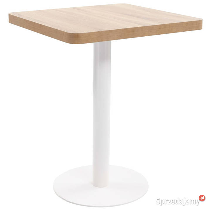 Stolik bistro jasnobrązowy 60x60 MDF WM286429 Warszawa