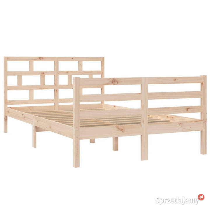 Rama łóżka lite drewno sosnowe 120x200 WM3101278 Warszawa