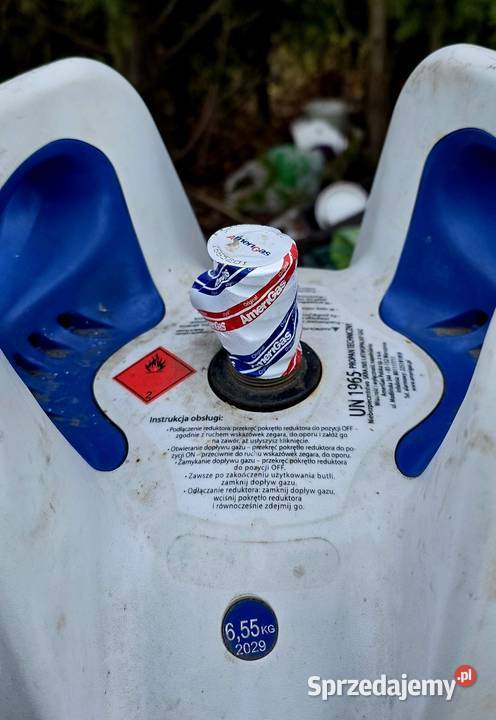 PEŁNA Butla Gazowa AmeriGas Nano Czysty Propan Wałbrzych