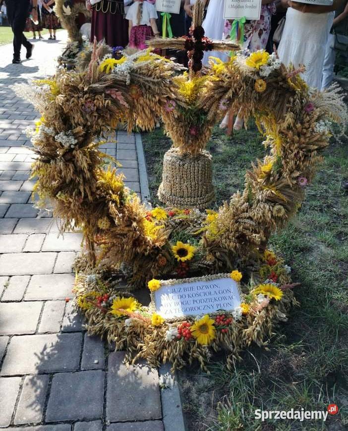 Wieniec dożynkowy serce Majdan Borowski Pierwszy sprzedam