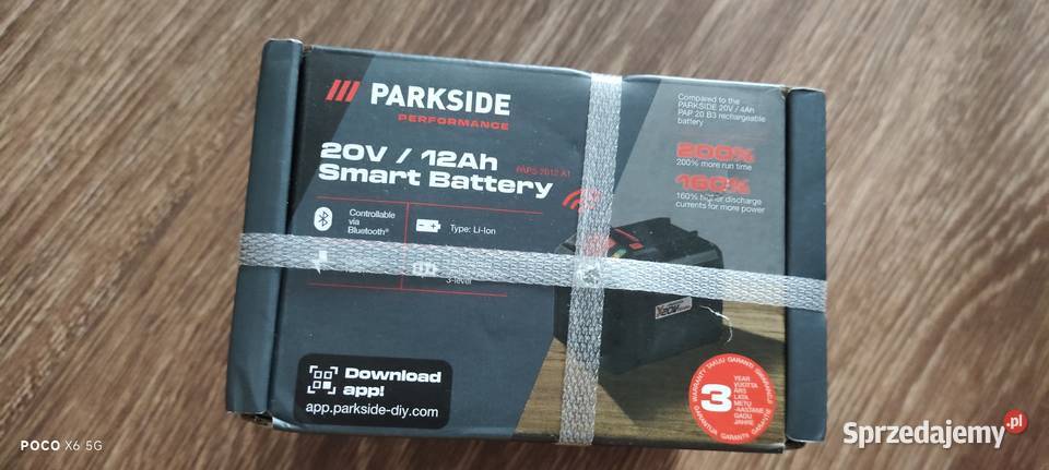 Parkside PAPS 2012 A1 bateria Aku 12ah nowa Bolesławiec