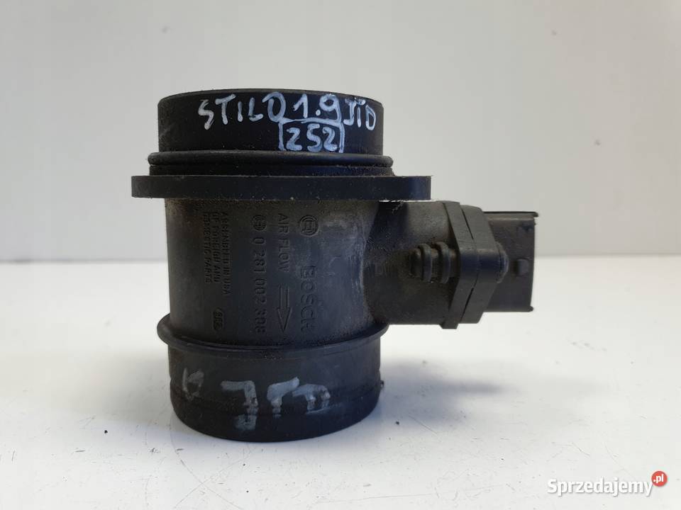 PRZEPŁYWOMIERZ Fiat Stilo 19 JTD POWIETRZA Rudka