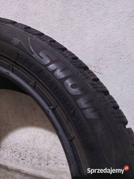 Opony zimowe Kormoran Snow 20550R17 super stan Wrocław sprzedam