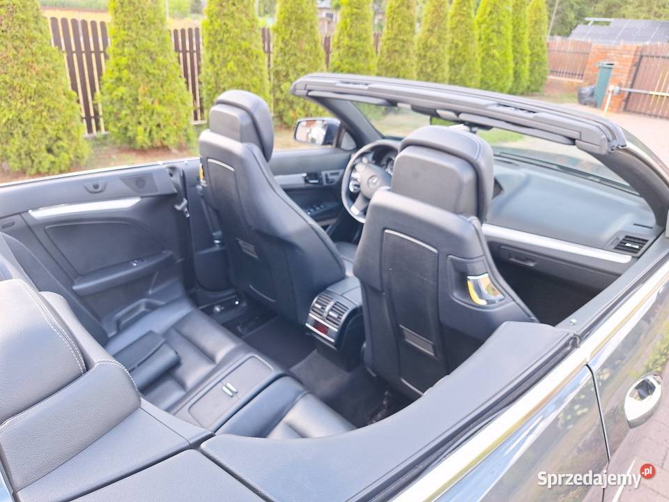 Mercedes E350 Cabrio AMG Bezwypadkowy Super stan łódzkie