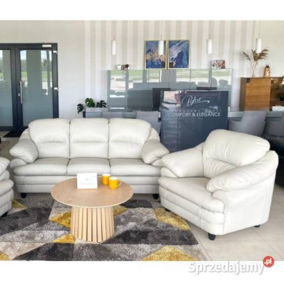 Nowy Komplet 321 SARA Skóra Naturalna MASSIV Olesno