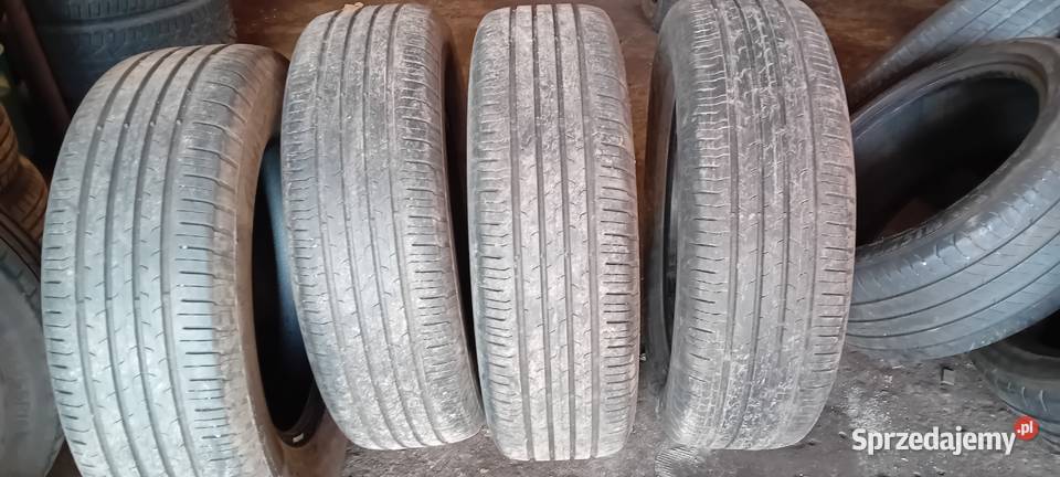 Komplet opon letnich 4 Continental 2156516 lato Koszalin sprzedam