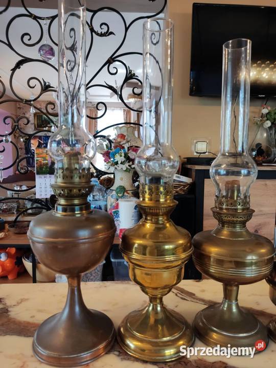 lampa lampy mosiężne naftowe wyprzedaż Gorzów Wielkopolski