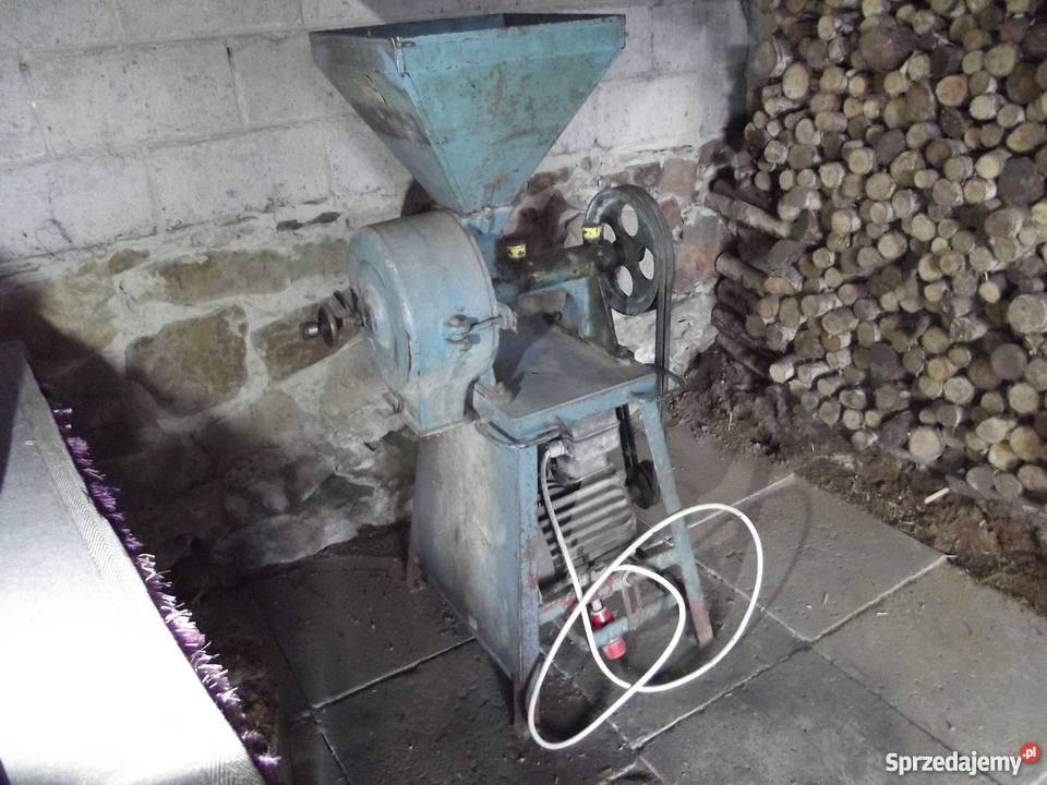 Śrutownik kamienny do zboża 55 kw Masłów Drugi