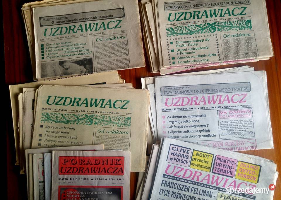 Uzdrawiacz czasopismo 1991 r 38 zachodniopomorskie Szczecin