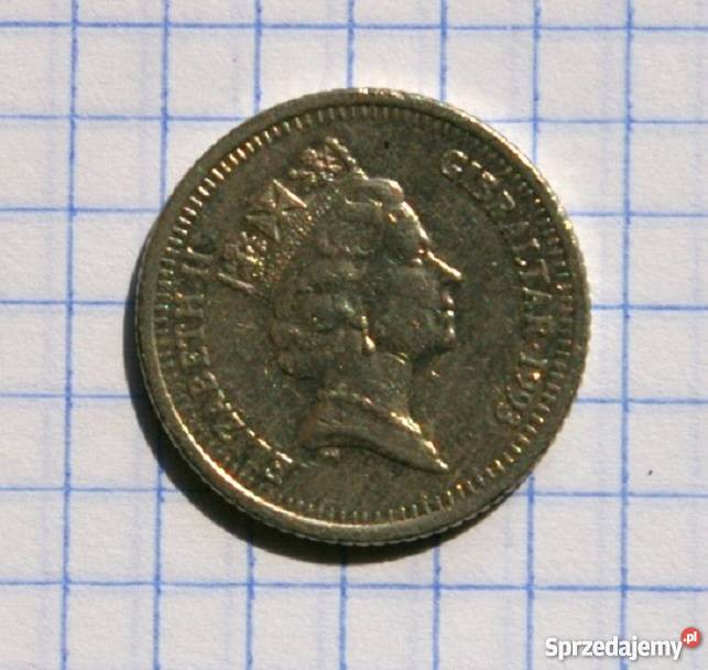 10 PENSÓW 10 PENCE 1993 GIBRALTAR Piszczac sprzedam