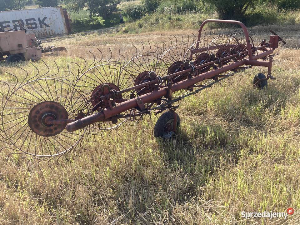 Zgrabiarka przetrząsacz 7 gwiaździsta do słomy Zgrabiarki i przetrząsacze Złoty Stok