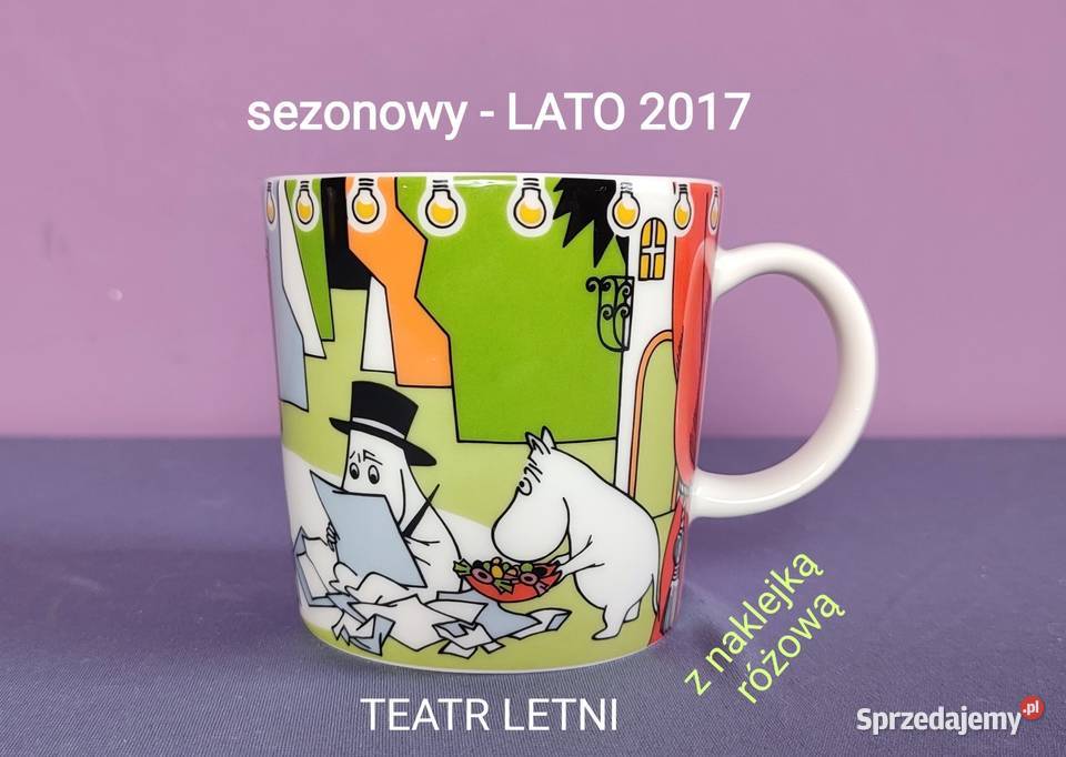 Muminki KUBEK Moomin Arabia Finland LATO 2017 Jasień