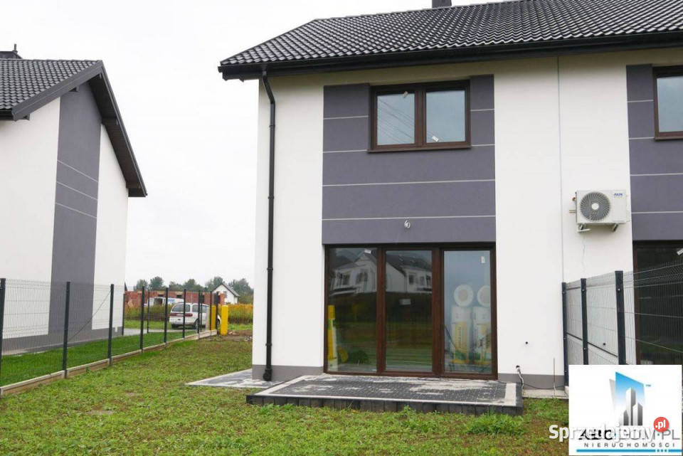 Niepołomice skrajna szeregówka z ogródkiem