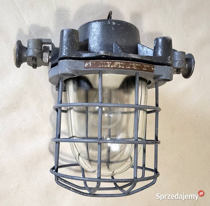 Lampa w oprawie przeciwwybuchowej Polam Gdańsk Włodawa