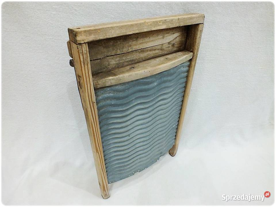 Stara Duża Tara Tarka do prania ręcznego z lat Żary