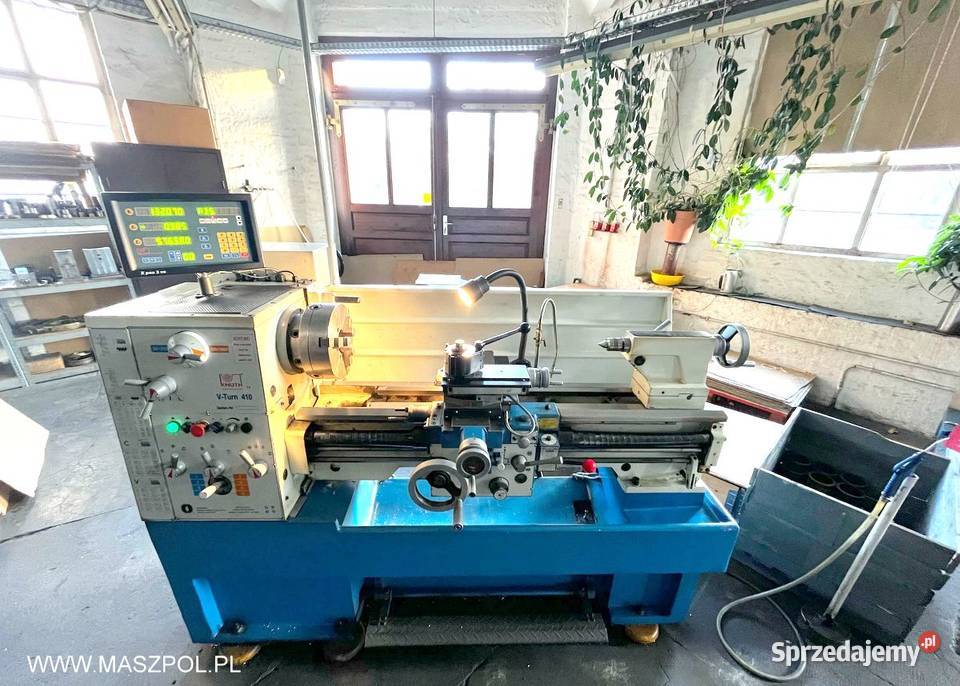 Tokarka uniwersalna VTurn 410 x 1000 KNUTH łódzkie Głowno