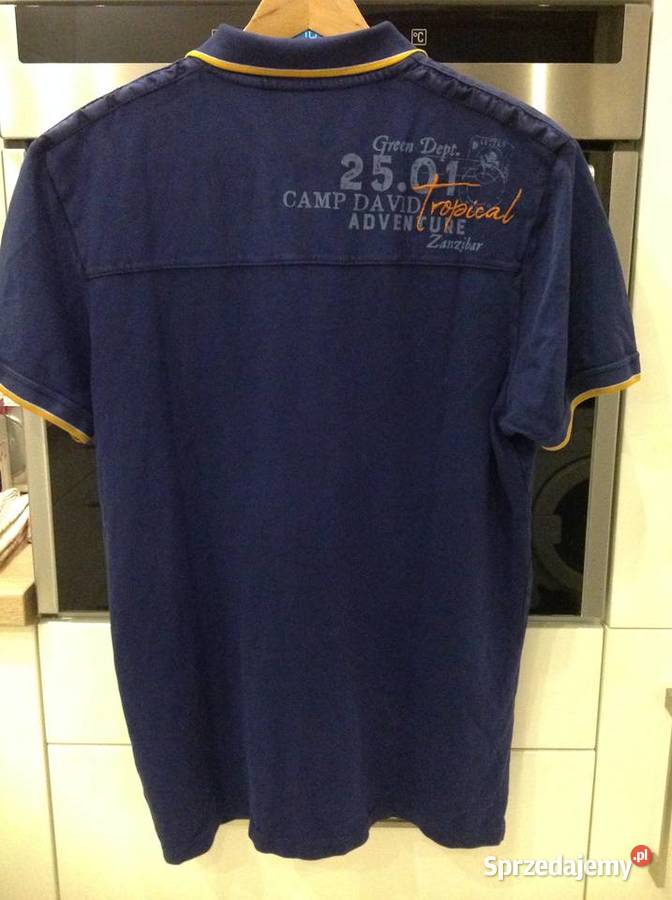 Koszulka Polo Męska CAMP DAVID L XL NOWA Nowa Sól