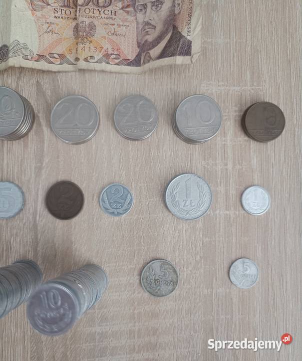 Monety i banknot polski z okresu PRL Numizmatyka Opoczno