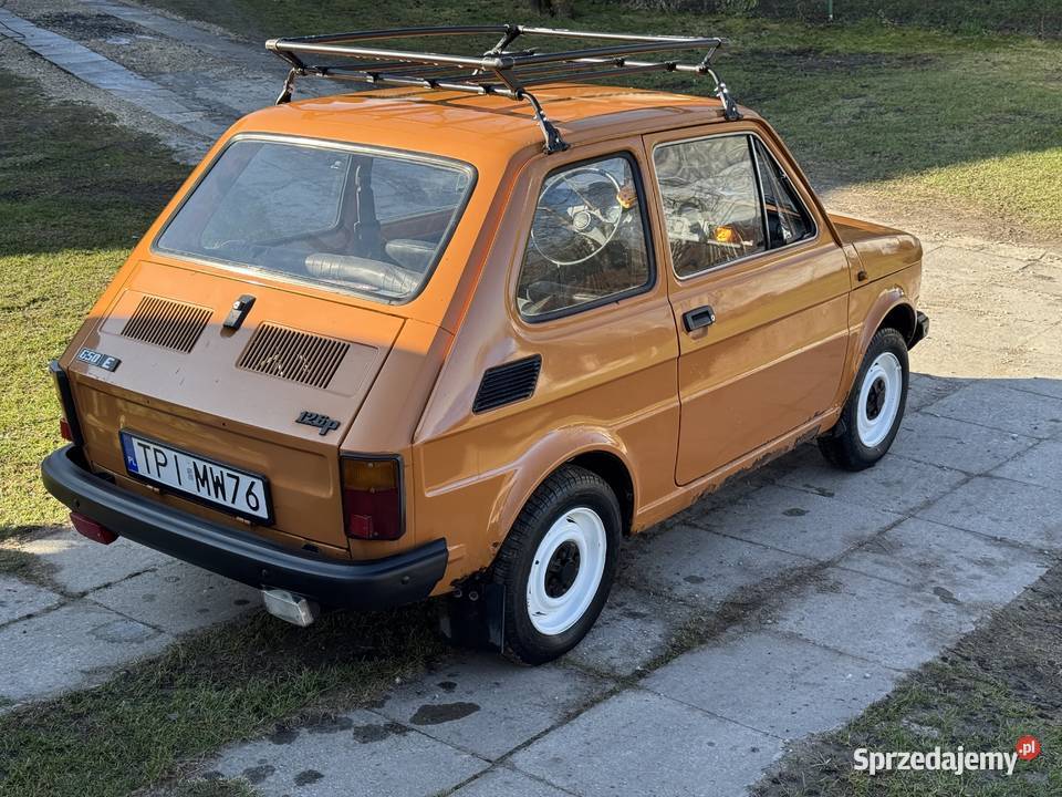 Fiat 126p maluch kapliczka 1987 Pińczów