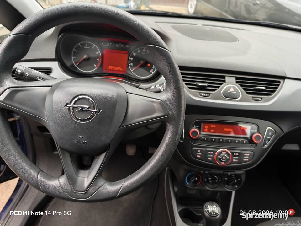 Opel Corsa E Benzyna 2016 wielkopolskie Łagowo