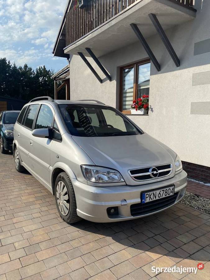 Opel Zafira 18 Benzyna LPG 7osobowy Manual 320 Mąkolno