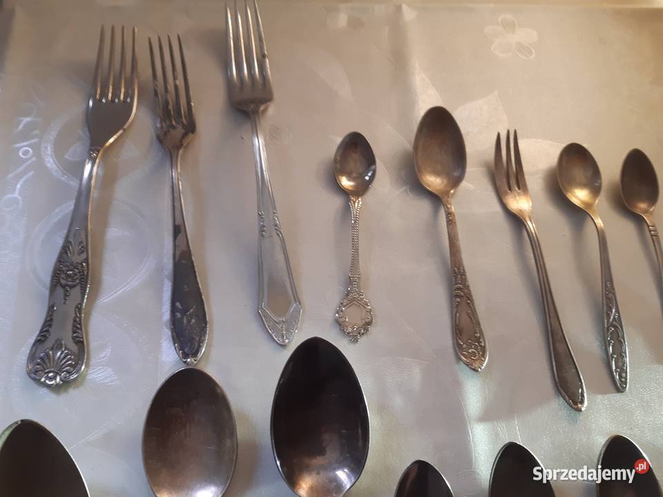Sprzedam moją kolekcje sztuców srebne
