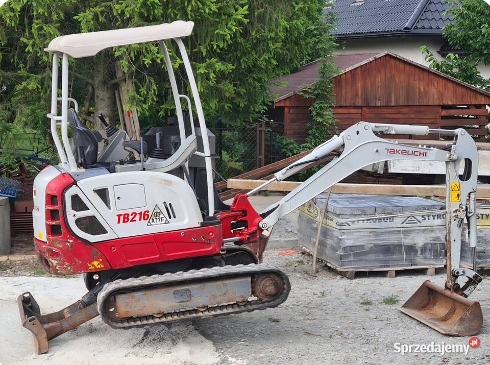 Takeuchi TB216 2018r Krosno sprzedam