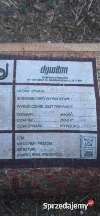 Dywan wełniany 170 x 140 Wrocław