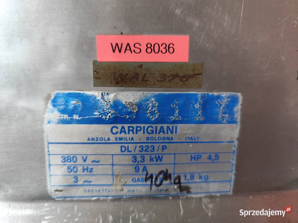 MASZYNA DO LODÓW WŁOSKICH CARPIGIANI DWUSMAKOWA