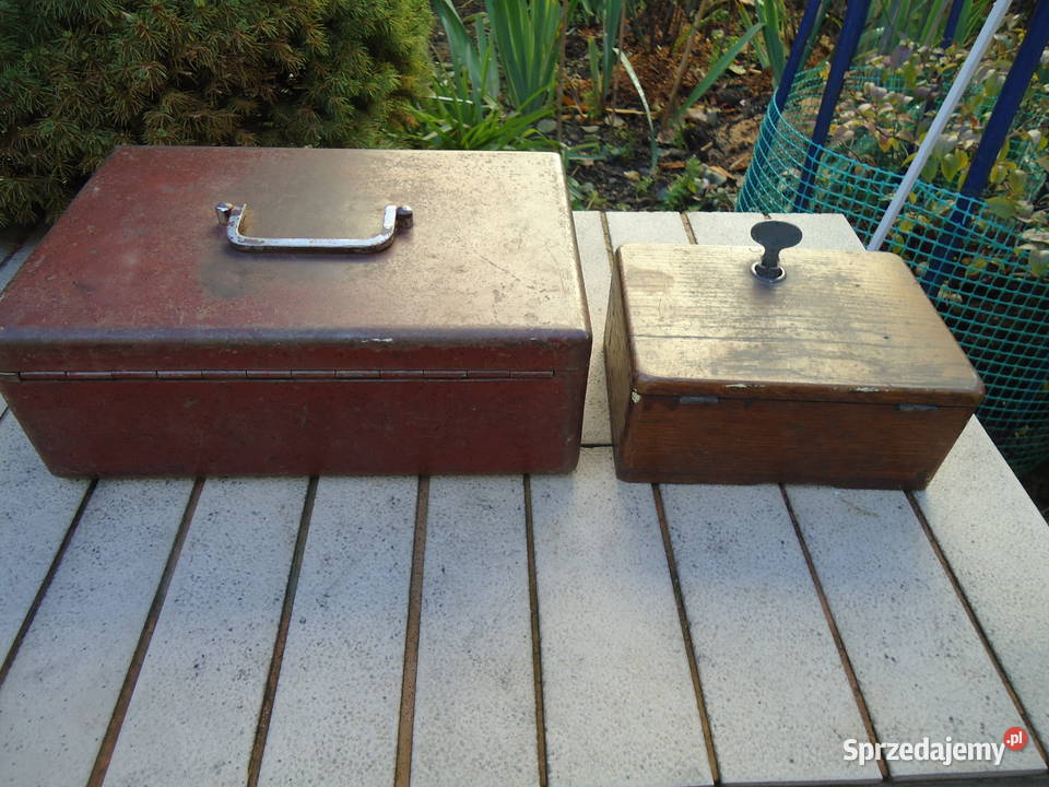 Stare oryginalne kasetki na pieniądze itp2 Nowy Sącz