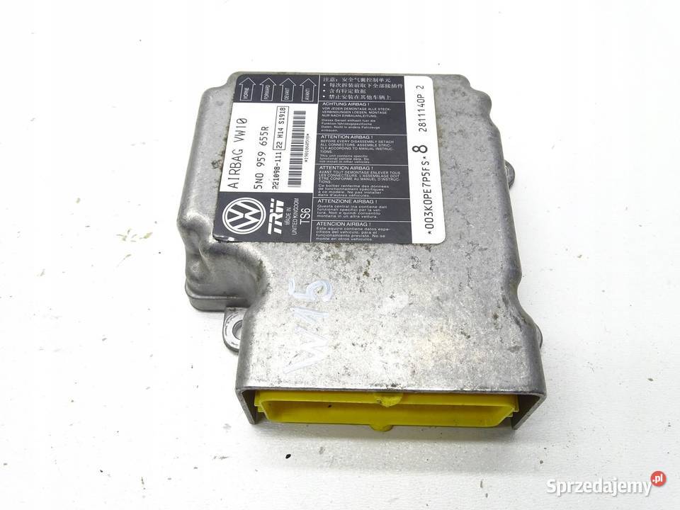 MODUŁ SENSOR AIRBAG 5N0959655R VW PASSAT B7 CC osobowe