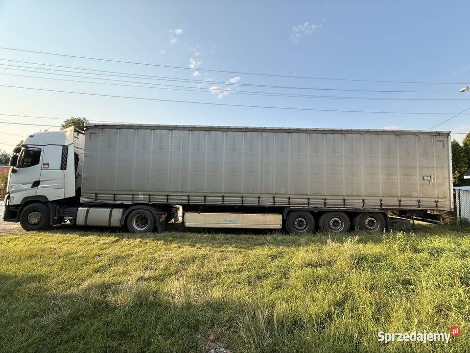 Renault T 520 w zestawie z Krone elektryczne lusterka Ostrowiec Świętokrzyski