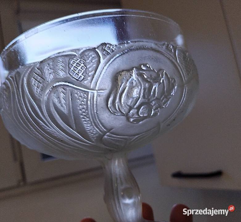 szkło Ząbkowice PRL Antyki, Sztuka, Kolekcje Bukowno