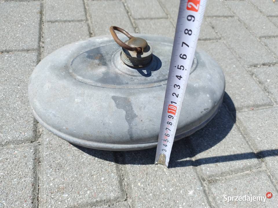 Stary metalowy cynkowany termofor z PRL u pomorskie Gdynia sprzedam