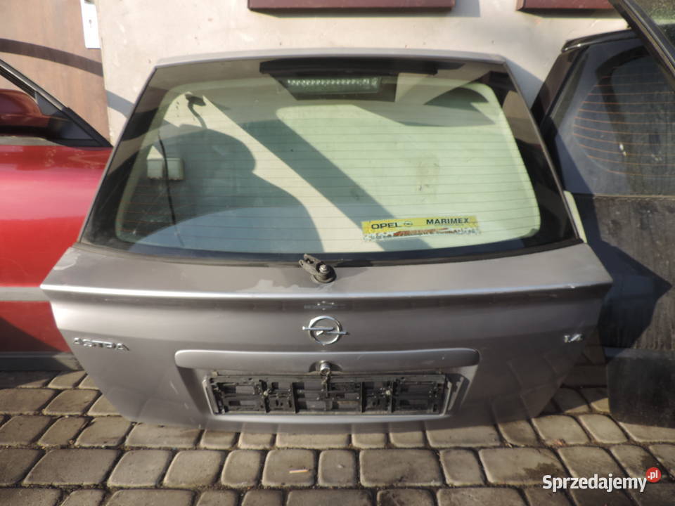 KLAPA TYŁ BAGAŻNIKA OPEL ASTRA 2 ASTRA G HB osobowe
