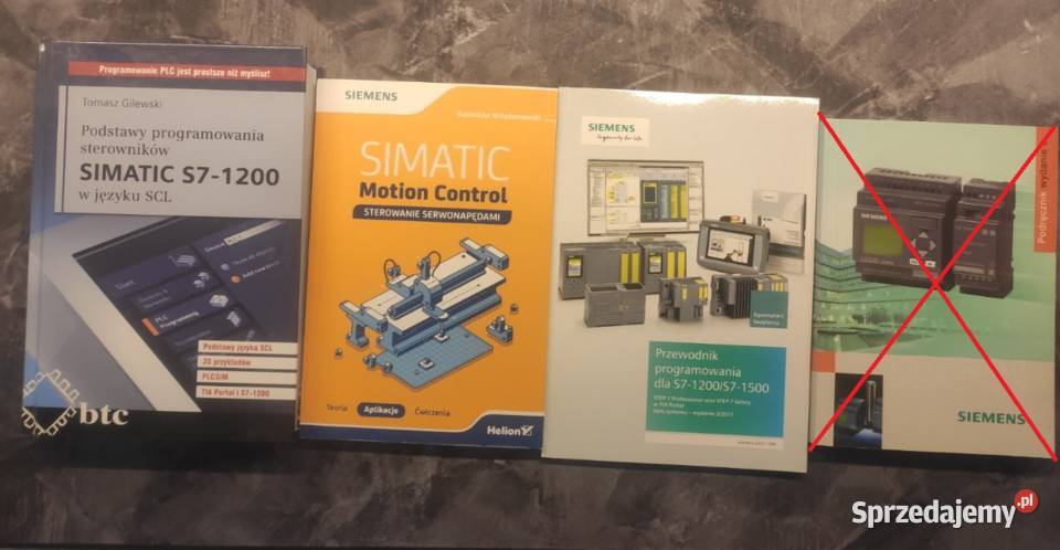Pakiet książek Siemens Simatic S71200 S71500