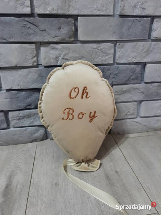 Balon welurowy baby shower Skawina