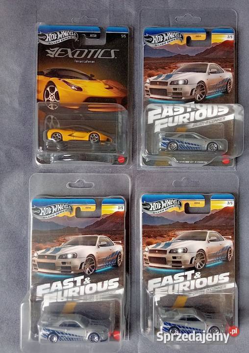Hot Wheels zestaw Nissan Skyline GTR Ferrari Jaworzno