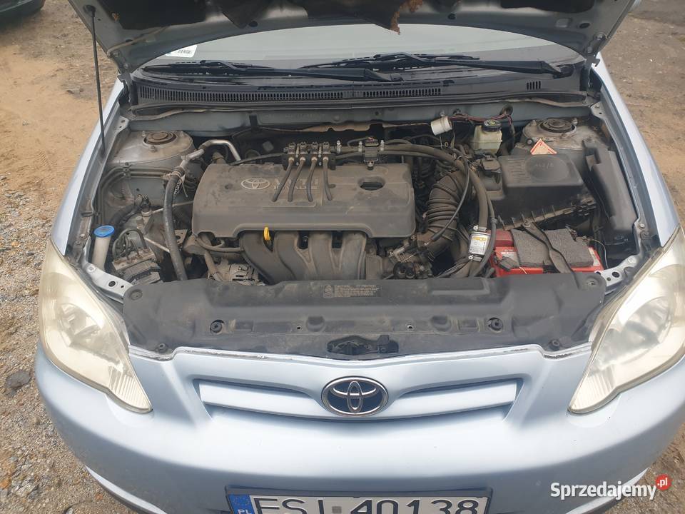 Toyota corolla 14 gaz 2007 144 benzyna+LPG Sieradz