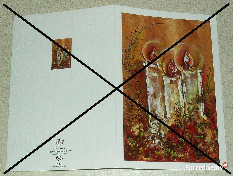 Unikatowe kartki świąteczne Reprodukcje Kolekcja Gliwice sprzedam