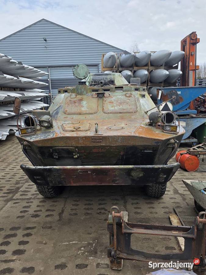 BRDM 2 z demobilu wojskowego Pozostałe Koluszki