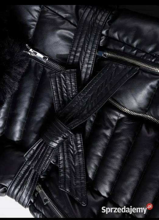 Kurtka eko ocieplana PIKOWANA z futerkiem i Inny rodzaj Pątnów